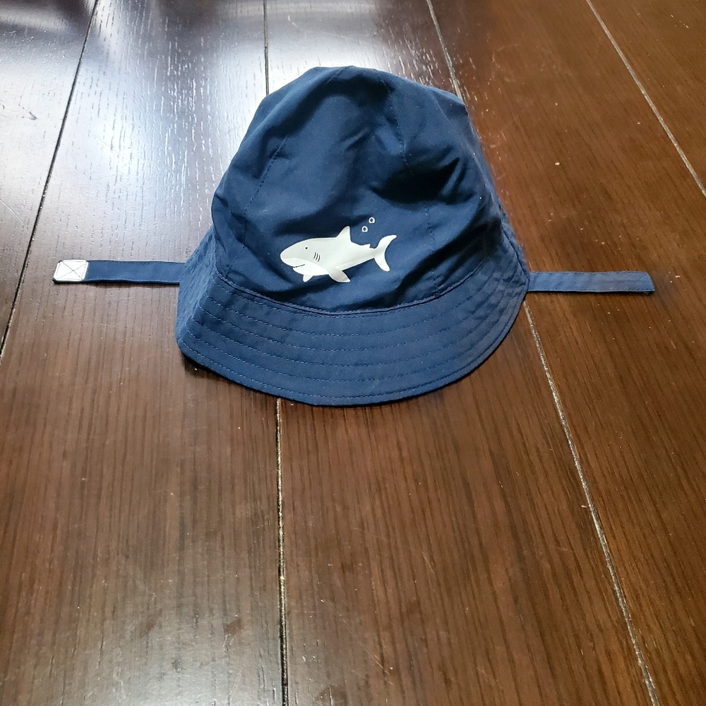 Wonder Nation boys One Size Shark bucket hat